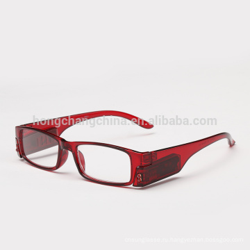 Очки для чтения со светодиодной подсветкой, светодиодные очки для чтения с футляром